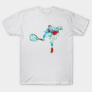 Tennis female player T-Shirt